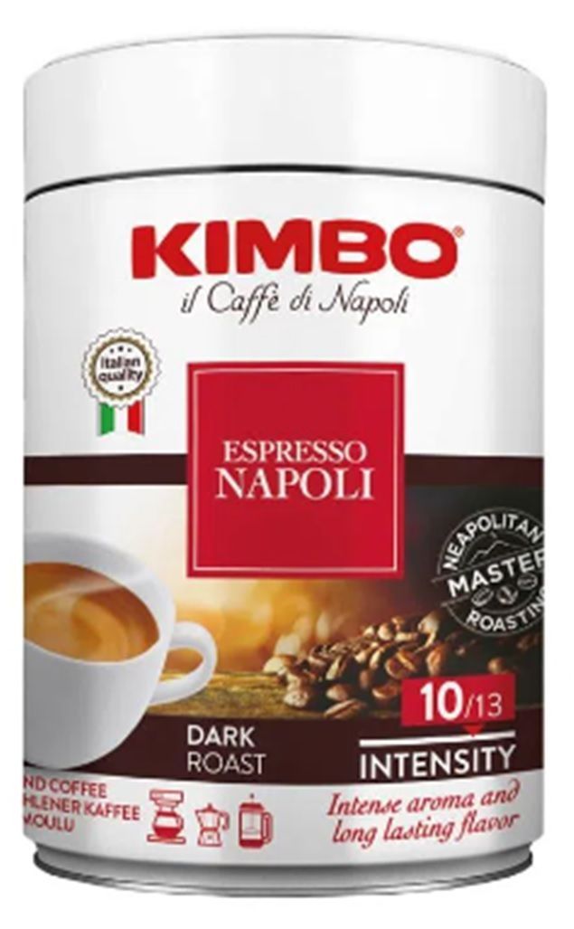 Café Italiano Kimbo Espresso Napoli Molido Lata 250 Gr-0