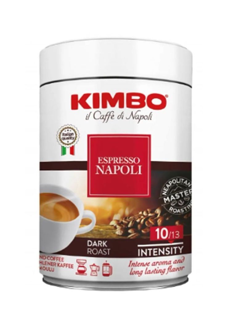 Café Italiano Kimbo Espresso Napoli Molido Lata 250 Gr-1