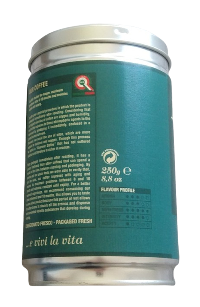 Café Italiano Lucaffe Grano Brasile 2 X 250 Gr (500 Gr)-3