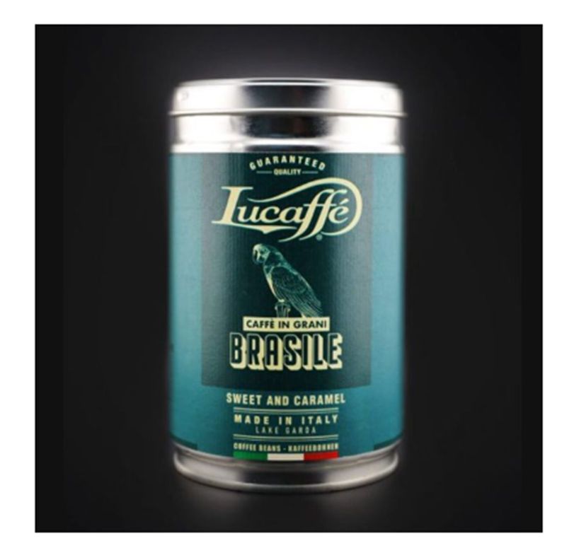 Café Italiano Lucaffe Grano Brasile 2 X 250 Gr (500 Gr)-4