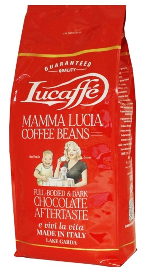 Café Italiano Lucaffe Grano Mamma Lucia 1 Kilo-0