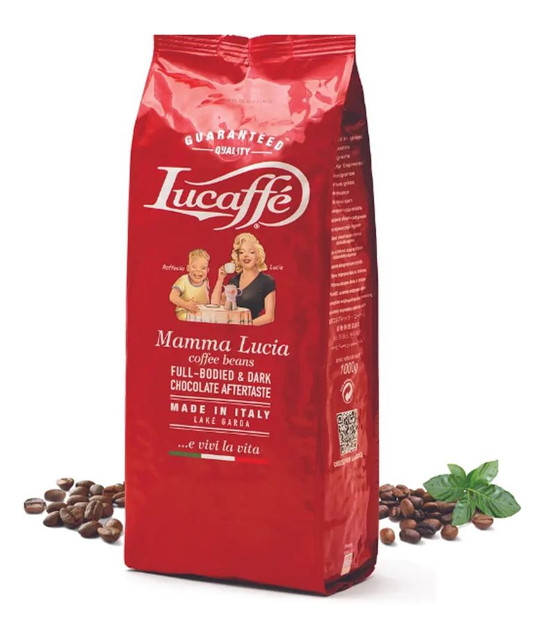 Café Italiano Lucaffe Grano Mamma Lucia 1 Kilo-1