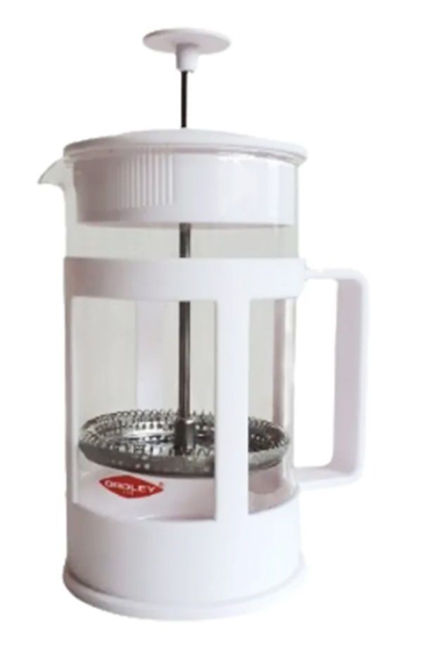 Cafetera Prensa Francesa Oroley 6 Tazas New Parma White-1