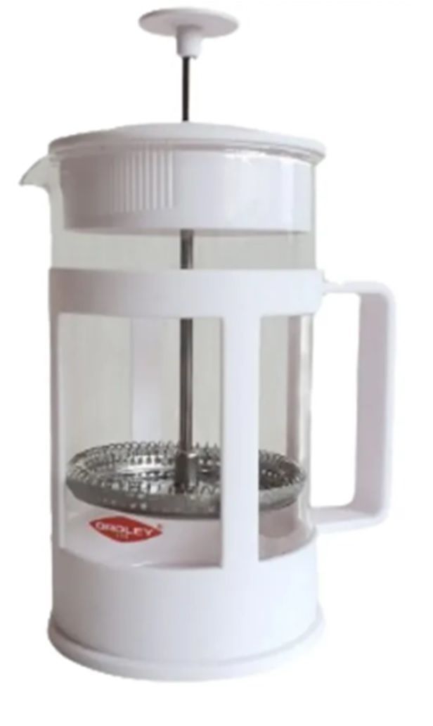Cafetera Prensa Francesa Oroley 6 Tazas New Parma White-0