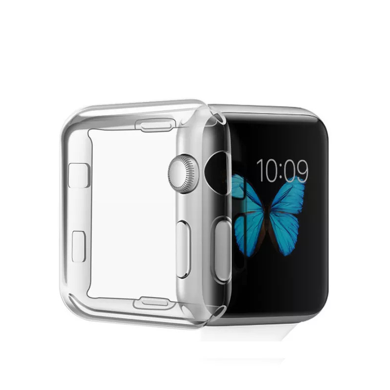 Carcasa Transparente Genérico Apple Watch 44mm Transparente-0