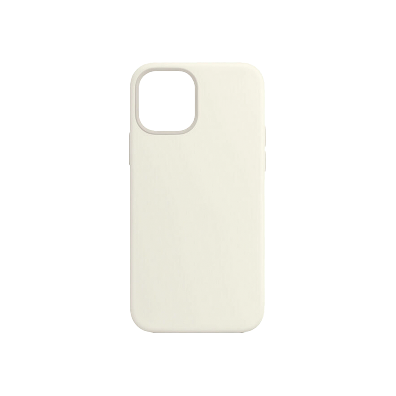 Carcasa Silicona iPhone 13 y 14 Blanco-0