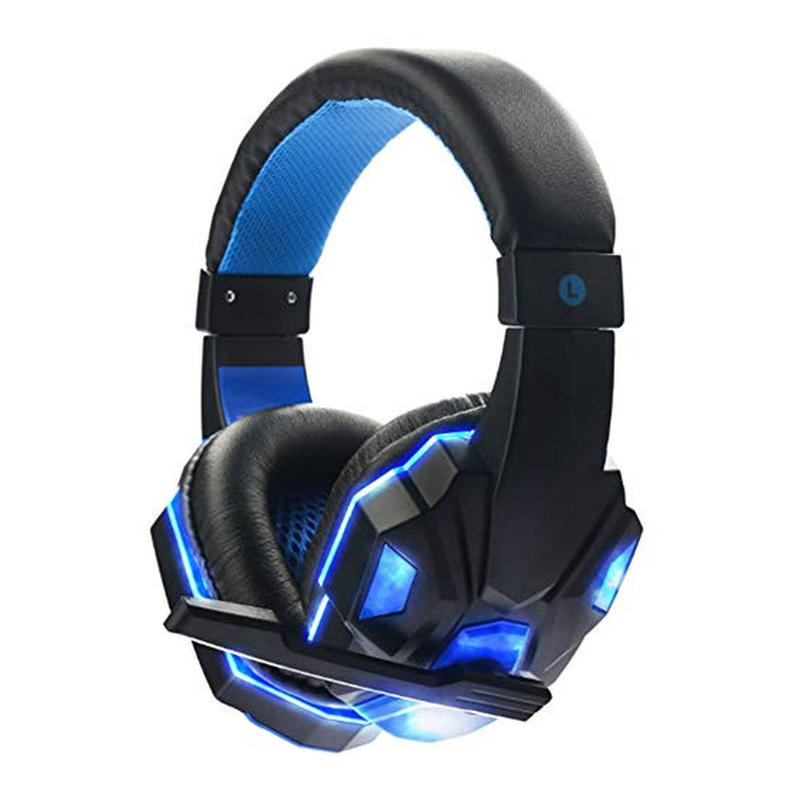 Audífonos Genérico Gamer SY830MV Azul-0