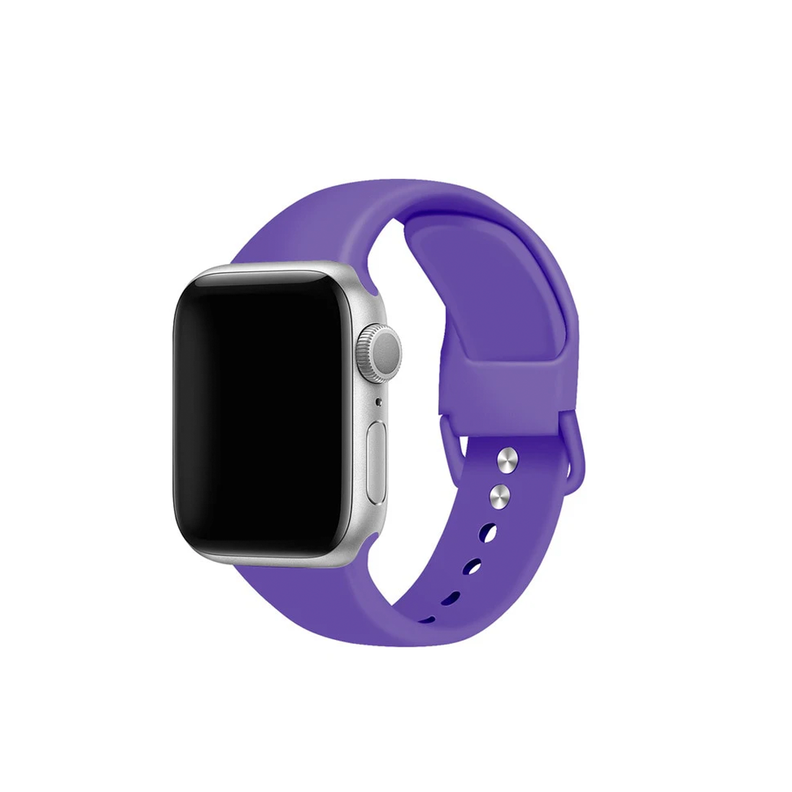 Correa Genérico Apple Watch 42/44mm M/L Morado-0