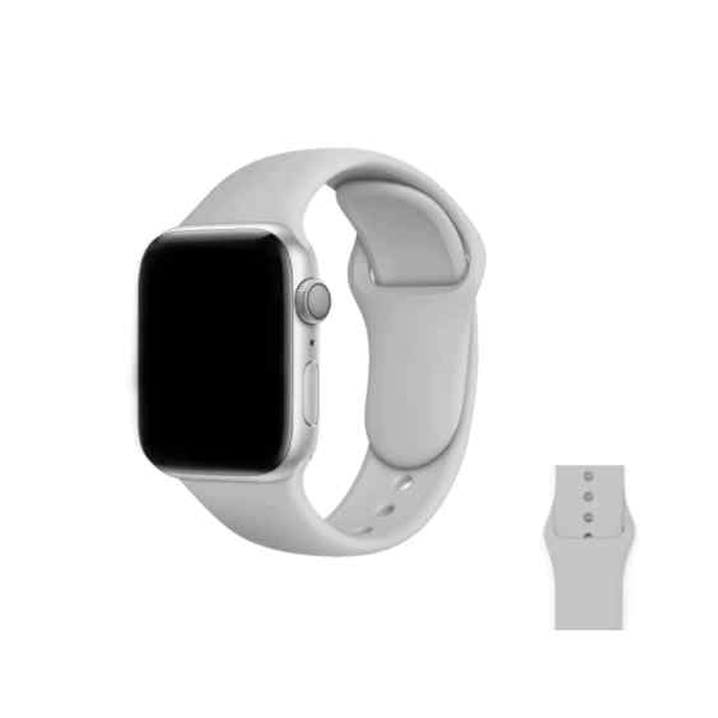 Correa Genérico Apple Watch 42/44mm M/L Gris-0
