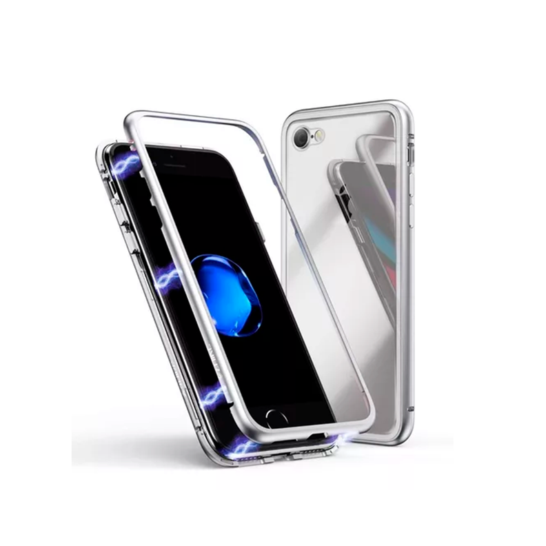 Carcasa Magnetica Genérico iPhone 7 Plus / 8 Plus Blanco-0
