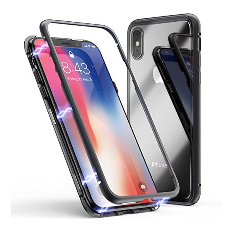 Carcasa Magnetica Genérico iPhone 6 Plus / 6S Plus Negro-0