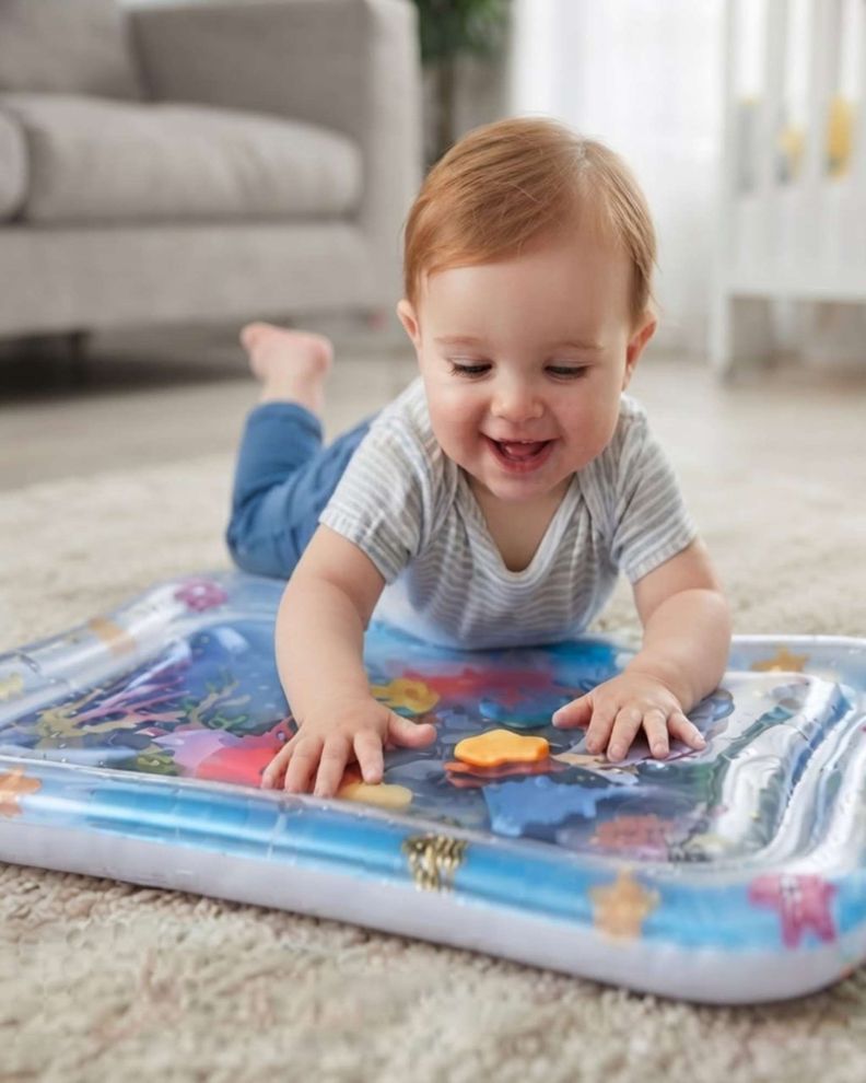 Alfombras De Agua Sensorial Para Bebé Estimulación 02