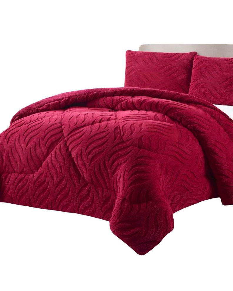 COBERTOR ELEGANTE DE INVIERNO CON CHIPORRO 2 PLAZAS05