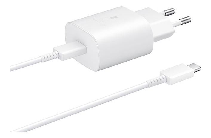 Cargador De Pared Samsung Carga Súper Rápida (25w) Blanco-0