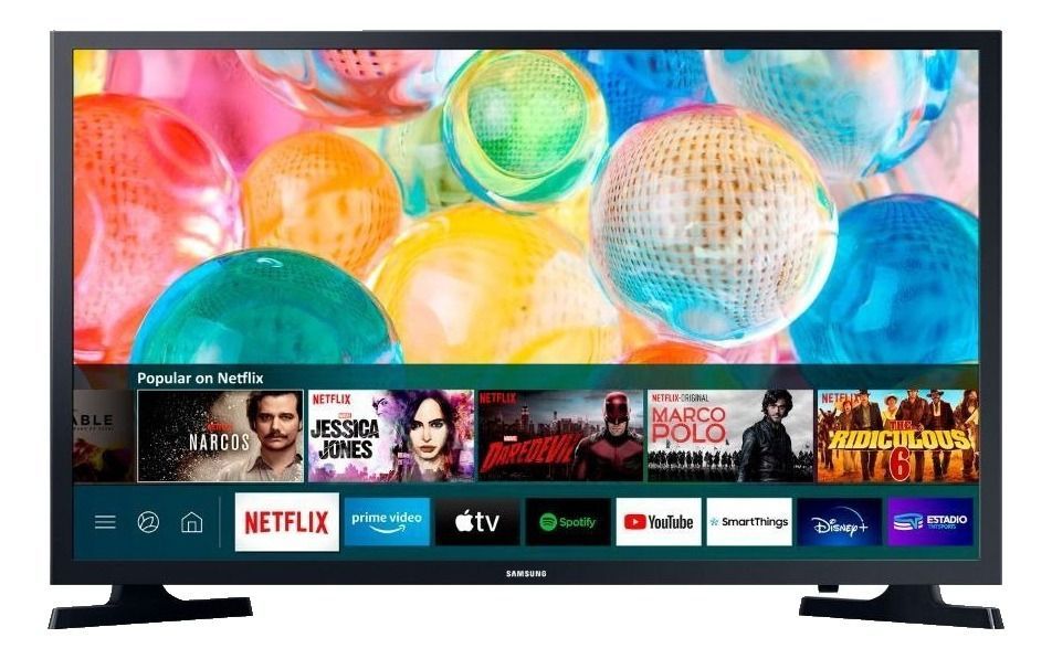 Smart Tv Samsung Series 4 Un32t4202agxzs Led Tizen Hd 32-0