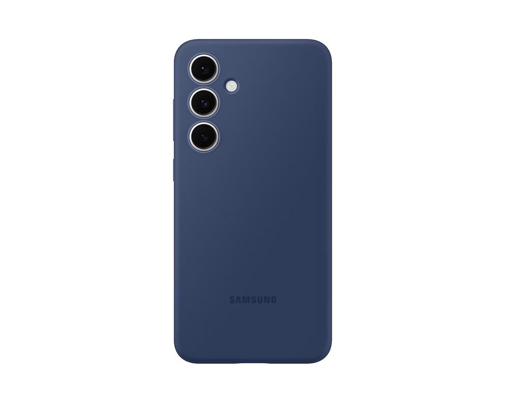Funda de Silicona para Galaxy S21 Azul-0