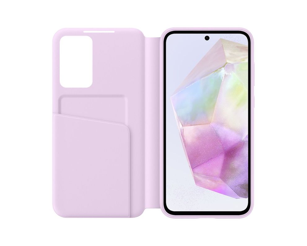 Funda Smart View Wallet para Galaxy A35 5G Lavanda-2