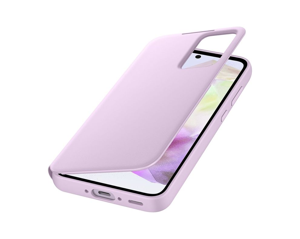 Funda Smart View Wallet para Galaxy A35 5G Lavanda-3