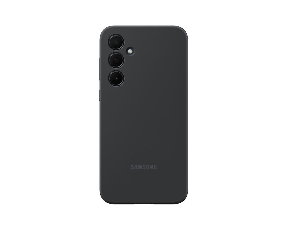Funda Silicone Samsung Galaxy A35 Negro-0