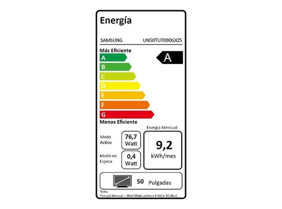 Smart TV Samsung 50" 4K UHD TU7090 Series-5
