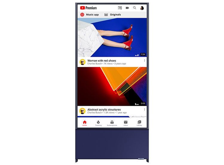Smart tv Samsung 43 The Sero - QN43LS05TAGXSZ-0