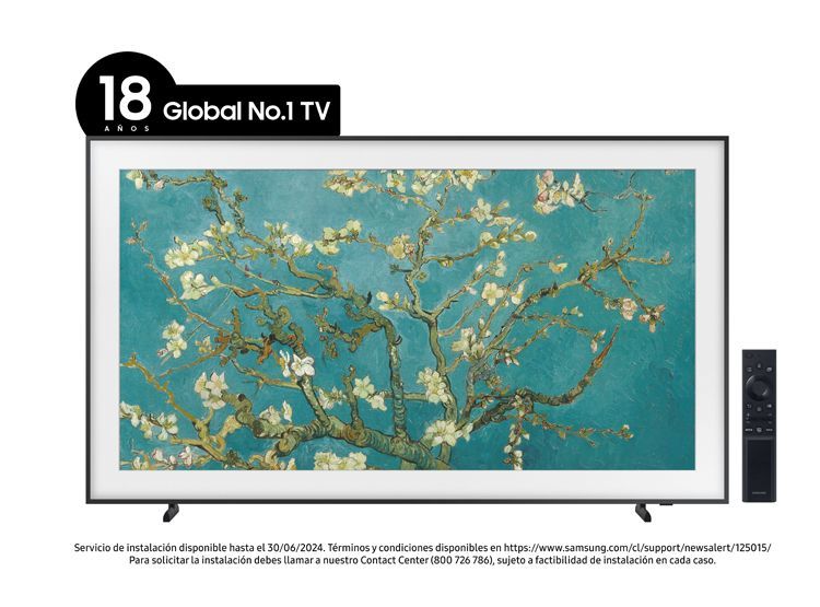 Smart TV Samsung 32'' The Frame LS03C - QN32LS03CBGXZS-1
