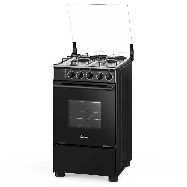 Cocina a gas Midea 4 quemadores MCG-4QSG20NSBK-2