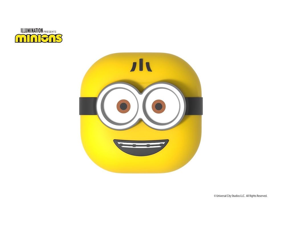 Funda Eco Galaxy Buds2 Pro Minions Amarillo-1
