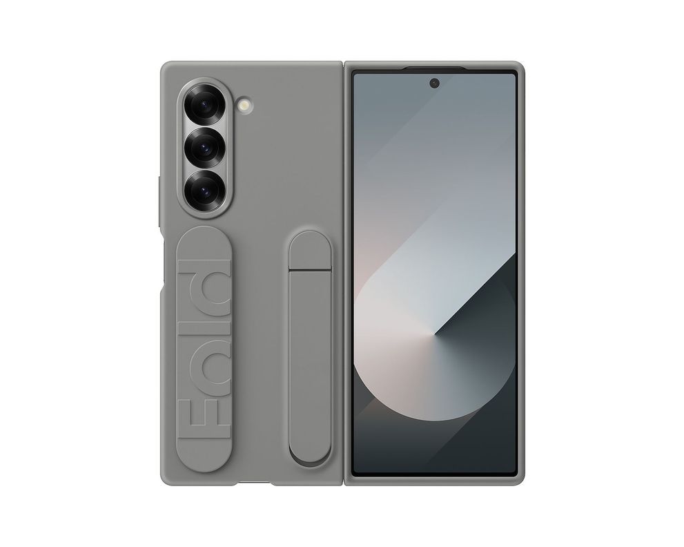 Funda de Silicona para Galaxy S21 FE Gris-0