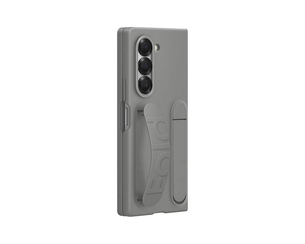 Funda de Silicona para Galaxy S21 FE Gris-2