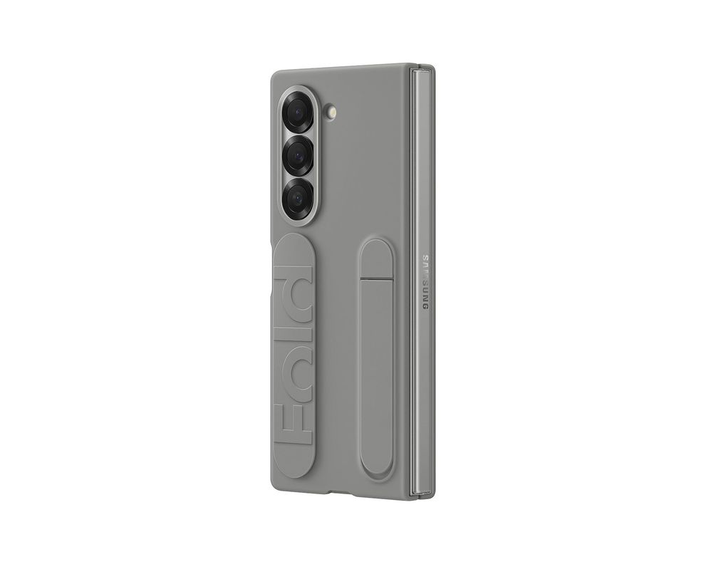 Funda de Silicona para Galaxy S21 FE Gris-3