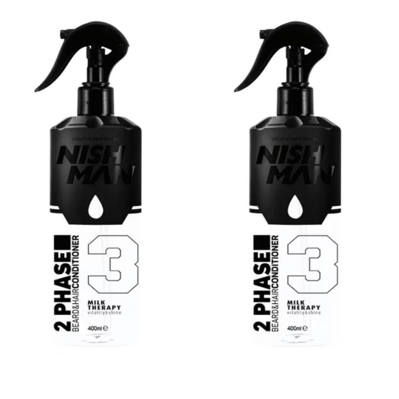 CERA PARA PEINAR TWO PHASE 2 MILK THERAPY NISHMAN Nishman | Paris.cl