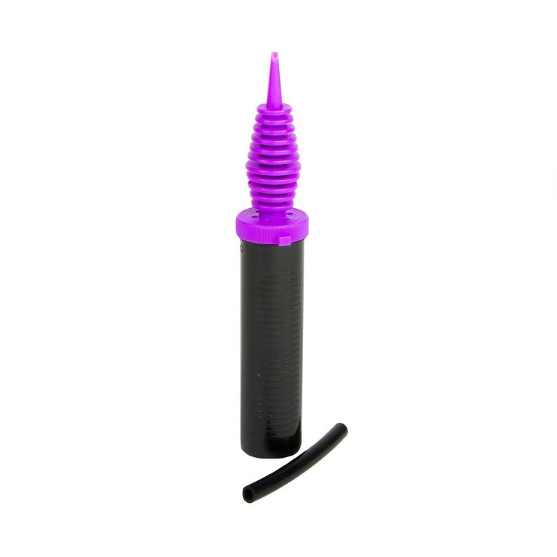 Bombin Inflador Manual Morado