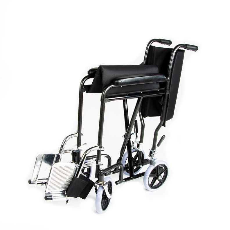  Silla de Ruedas de Transporte Geriátrica-2