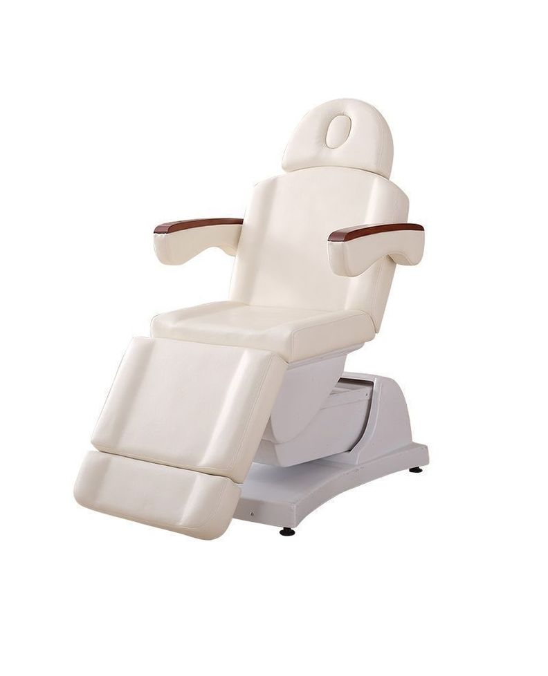 Sillon Cosmetologico Profesional Electrico C4 Elegance Blanco