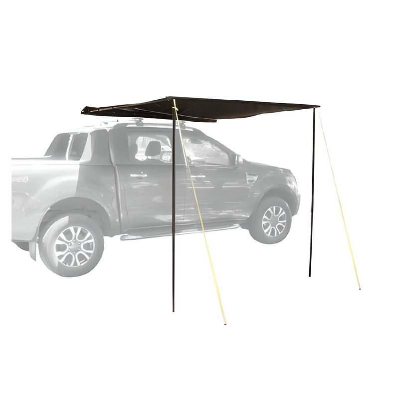Toldo Lateral Retractil Camping 2x2 Negro-0