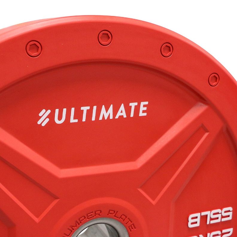 Disco Olímpico Bumper Elite Hex 25 Kg-2