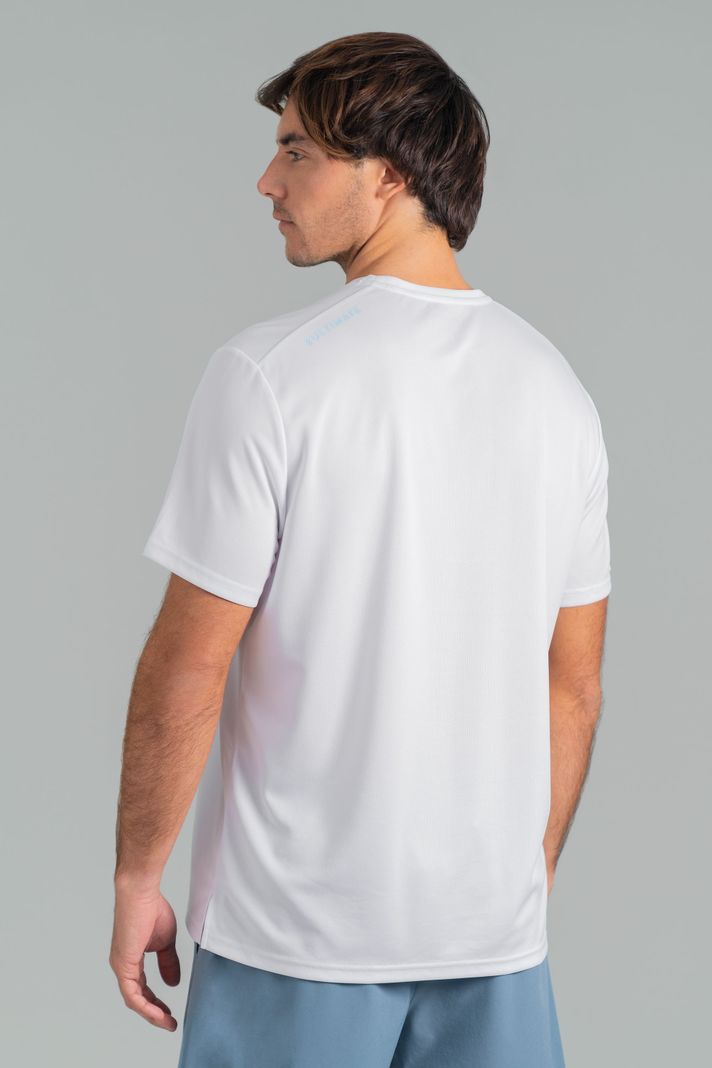 Ultimate Polera MC Sport Hombre White-1
