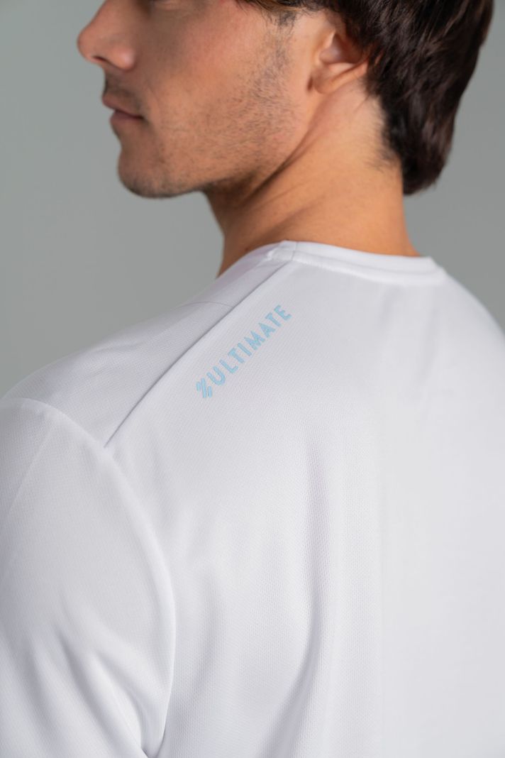 Ultimate Polera MC Sport Hombre White-2