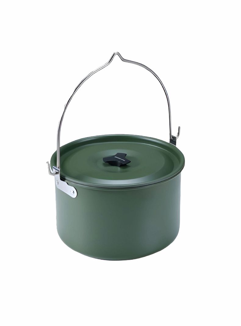 Olla Camping 4,2L Colgante Verde