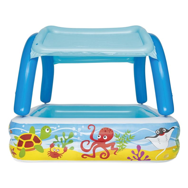 Piscina Techo Desmontable Inflable 140 x 140 x 114 cm-2