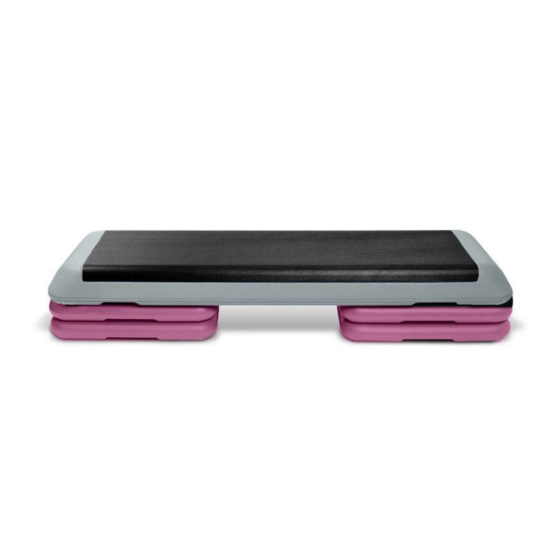 Step Aerobico 3 Niveles Pro Rosado