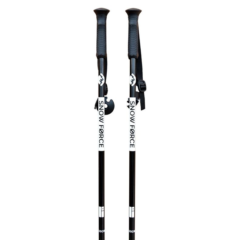 Bastones De Ski Black 125Cm-1