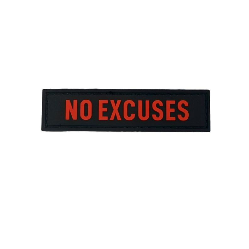 Parche No Excuses Negro
