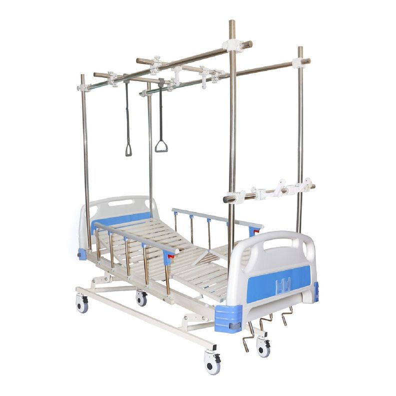 CAMA CLINICA MANUAL MULTI-FUNCION Blanco