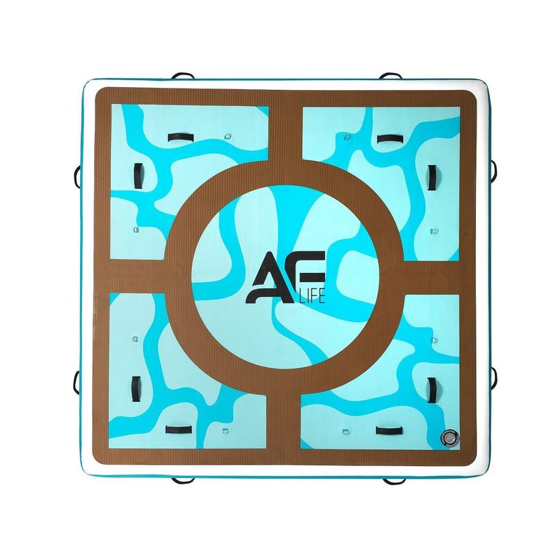 Dock Flotante AF Life 250x250 Cm Azul