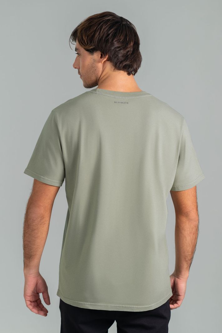 Ultimate Polera MC Hombre Olive Green-1