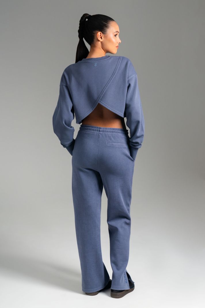 Ultimate Crew Mujer Open Back Gray-2