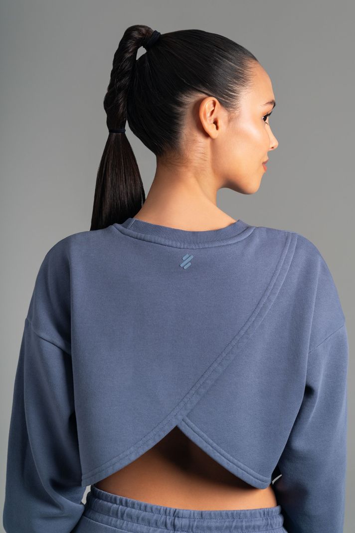 Ultimate Crew Mujer Open Back Gray-3