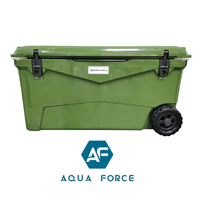 Cooler Box+Ruedas 104,1 L Militar-1